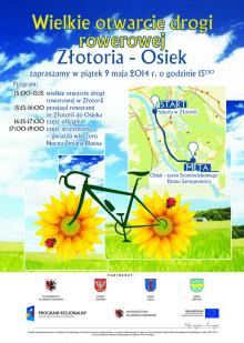 Wielkie otwarcie ścieżki Złotoria-Osiek